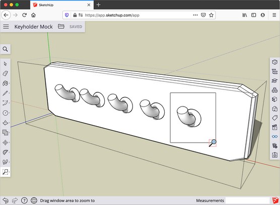 SketchUp zoom