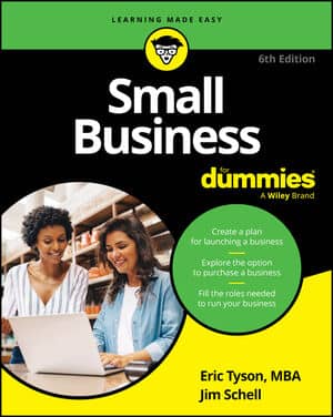 Small Business For Dummies book cover
