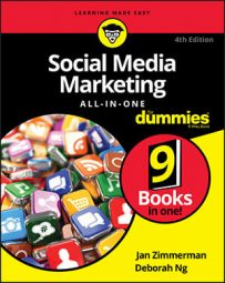 Social Media Marketing All-in-One For Dummies, 4th Edition book cover