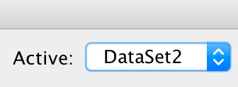 changing datasets in SPSS