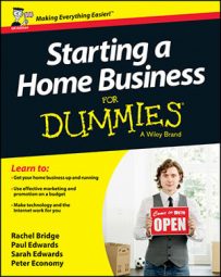 Starting a Home Business For Dummies book cover