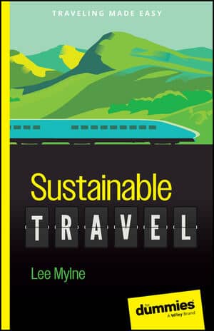 Sustainable Travel For Dummies book cover
