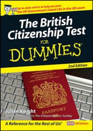 The British Citizenship Test For Dummies, 2nd UK Edition book cover