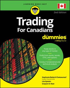 Trading For Canadians For Dummies book cover