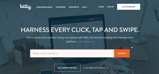 bitly URL shortener