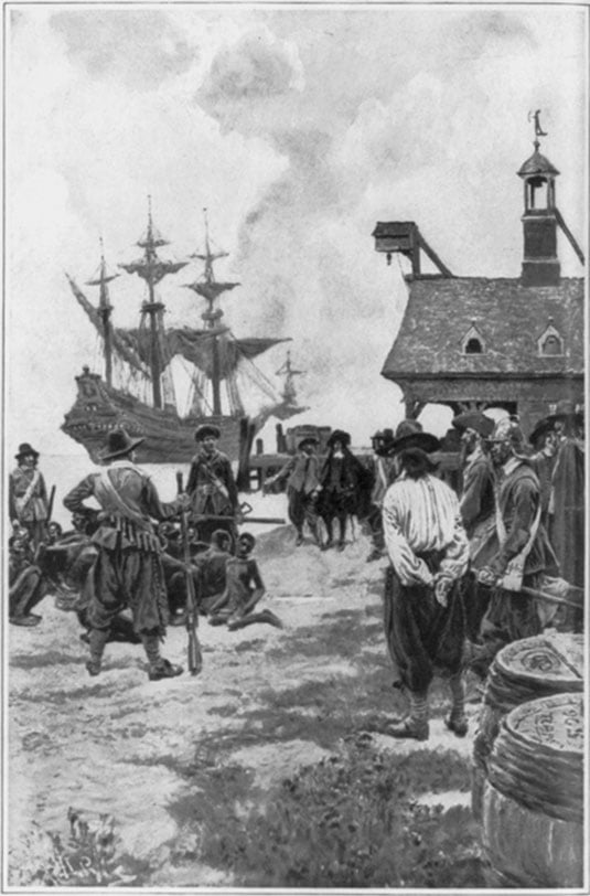 First American slave ship