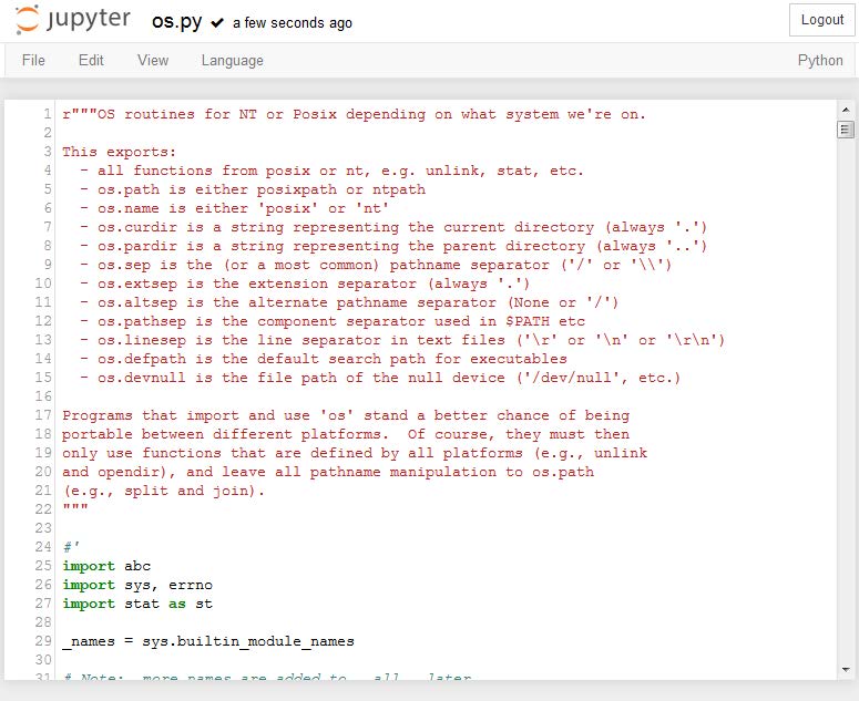 Viewing package code in Python