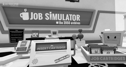 Job Simulator virtual reality