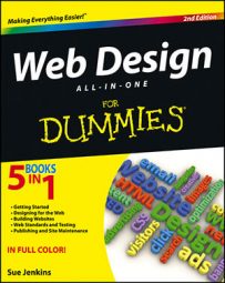 Web Design All-in-One For Dummies, 2nd Edition book cover