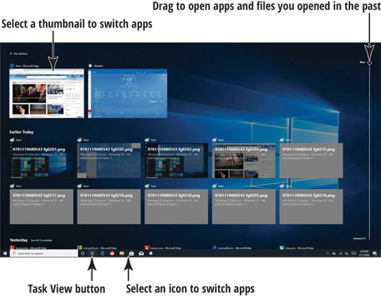Windows 10 Task view