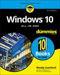 Windows 10 All-in-One For Dummies, 3rd Edition book cover