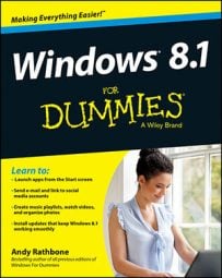 Windows 8.1 For Dummies book cover