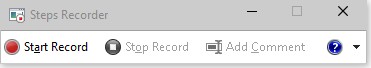 Windows 10 Steps Recorder
