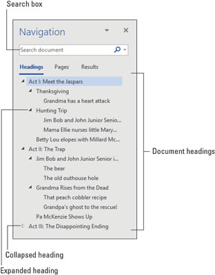 word2019-navigation-pane