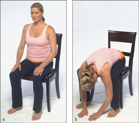 Seated forward bend