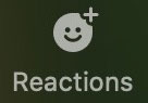 Zoom Reactions icon